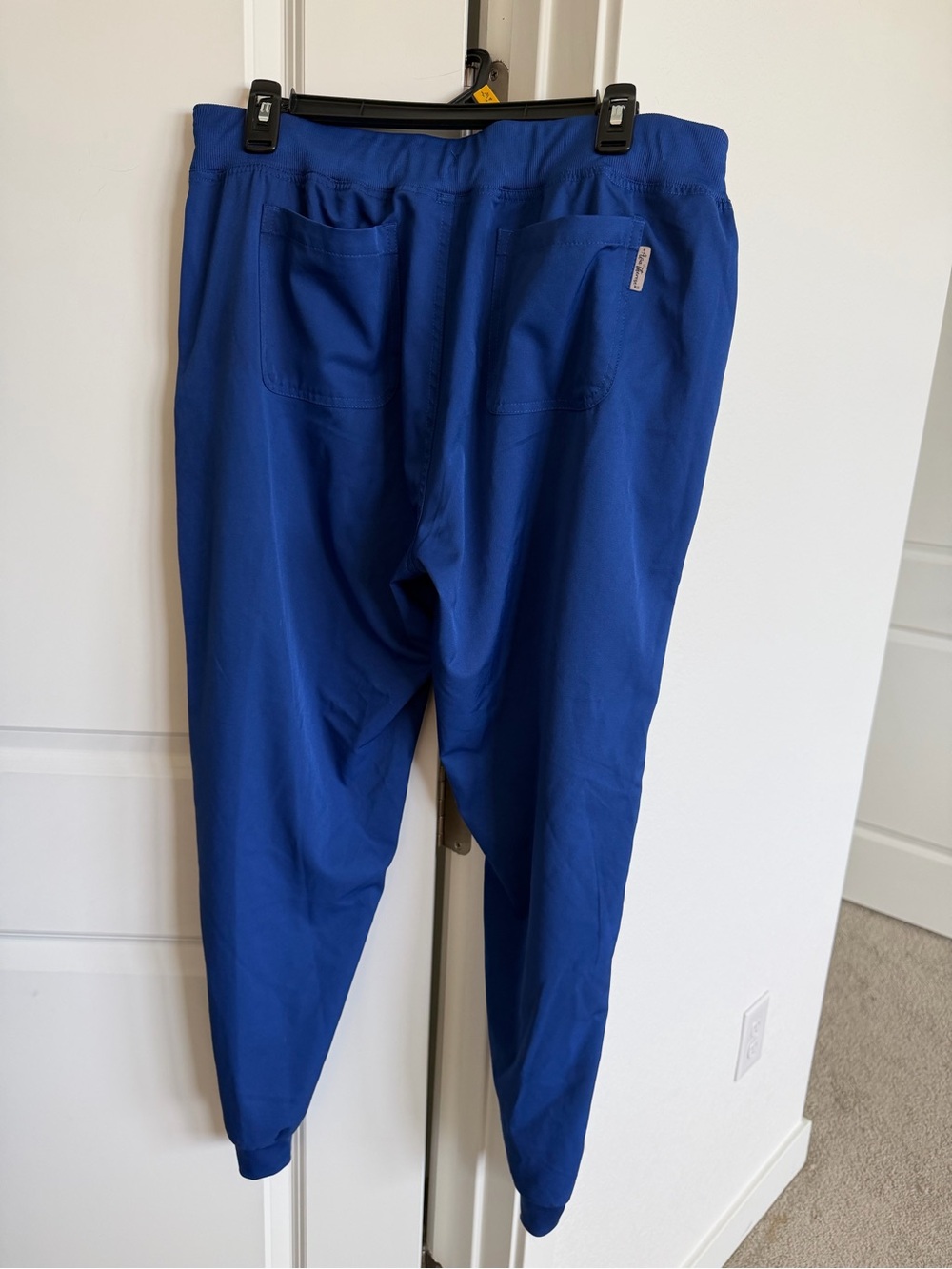 Grey's Anatomy Royal Blue V-Neck Scrub Top and Matching Scrub Joggers Large - Picture 5 of 5